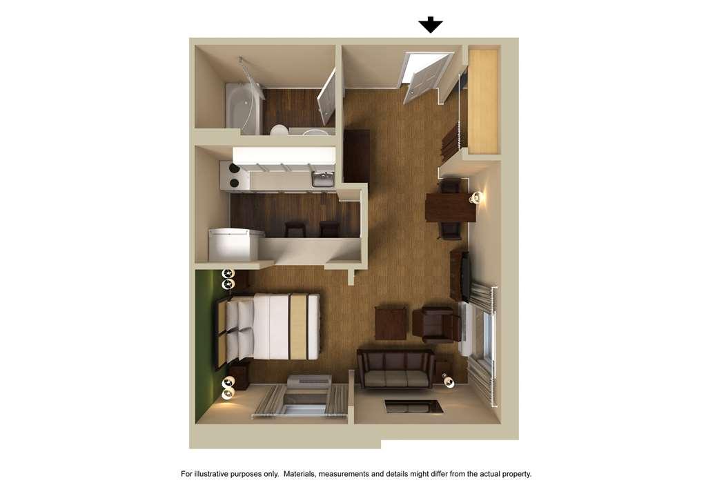 Extended Stay America Select Suites - Raleigh - Cary - Regency Parkway South Chambre photo